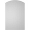 Ekena Millwork Arch Top Surface Mount PVC Gable Vent: Functional, w/ 3-1/2"W x 1"P Standard Frame, 26"W x 40"H GVPAR26X4001SF - alternate 4